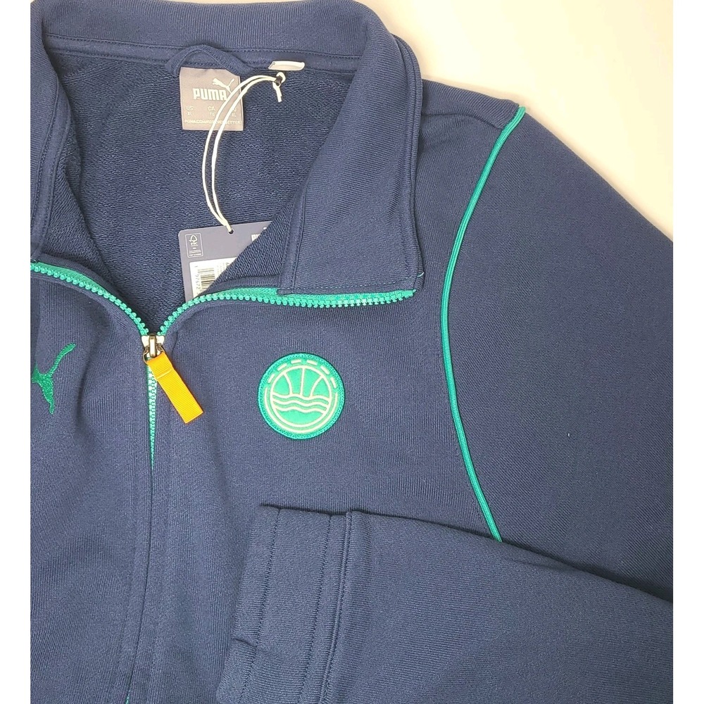 Puma Veniceball T-73 Track Jacket Mens XL NWT Full Zip Soccer Streetwear $75